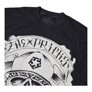 Tribal Gear The Pricks Graphic Tee Black Skull Urban Street Wear Men's L‎
